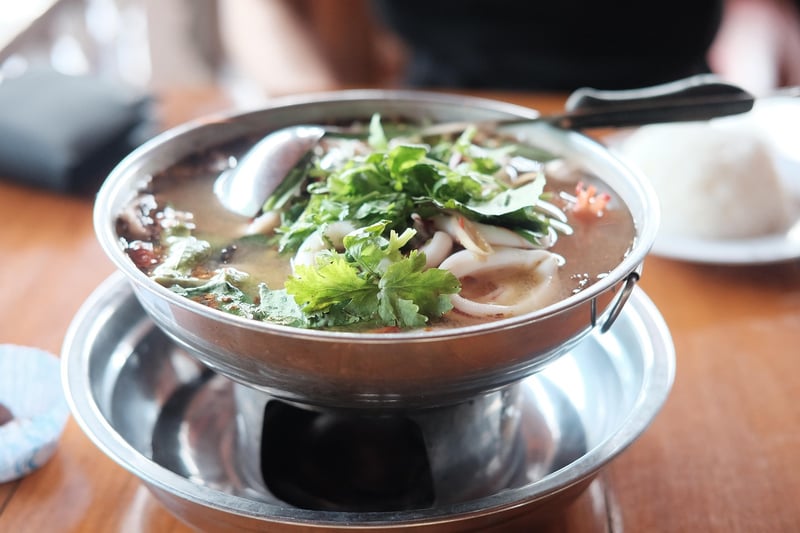 Spicy and Sour Tom Yum Soup